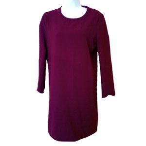 Burgundy Red Dress Size Small (runs larger) New NWT (flaw)
